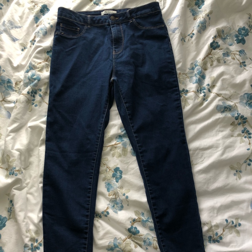 Navy blue jeggings